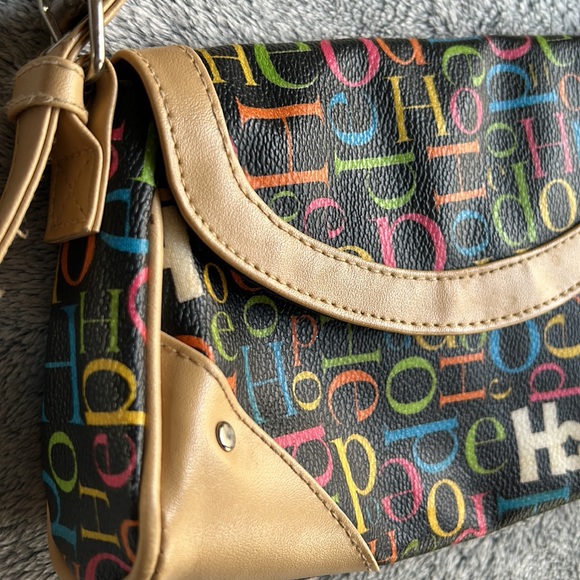 🌈Multicoloured HOPE Mini Handbag/Purse - Picture 4 of 11